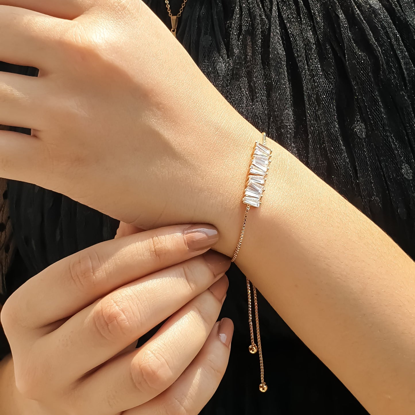 Adjustable Gold Bracelet