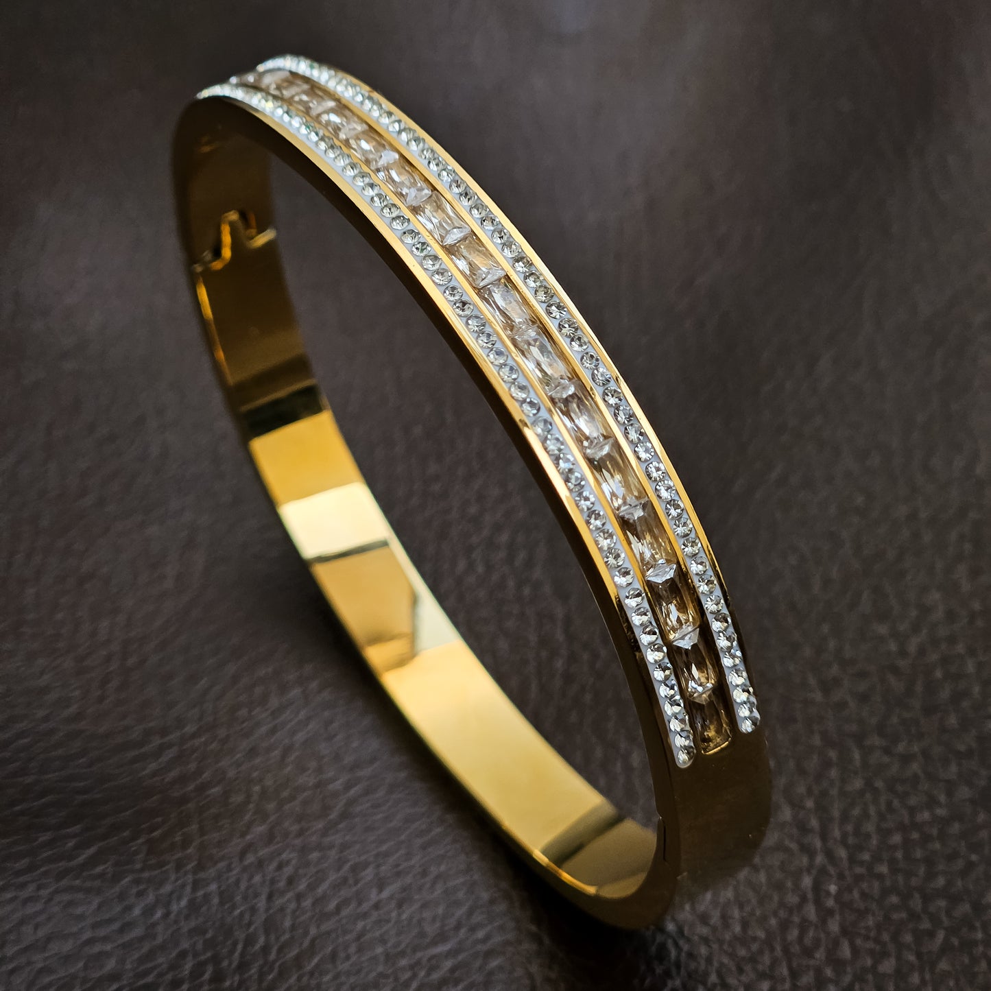 Gold Bangle Bracelet