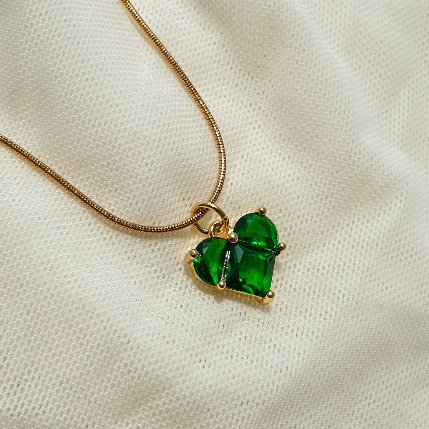 Green Emerald Pendant